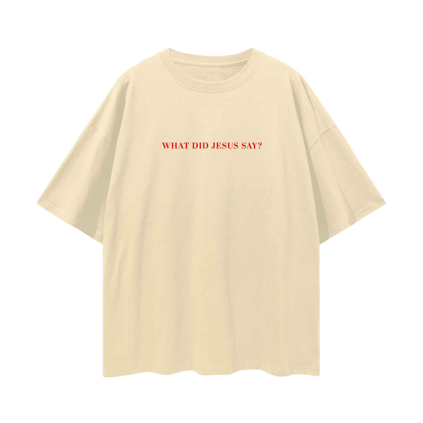 Front and back of Christian shirt from King Jesus Clothing